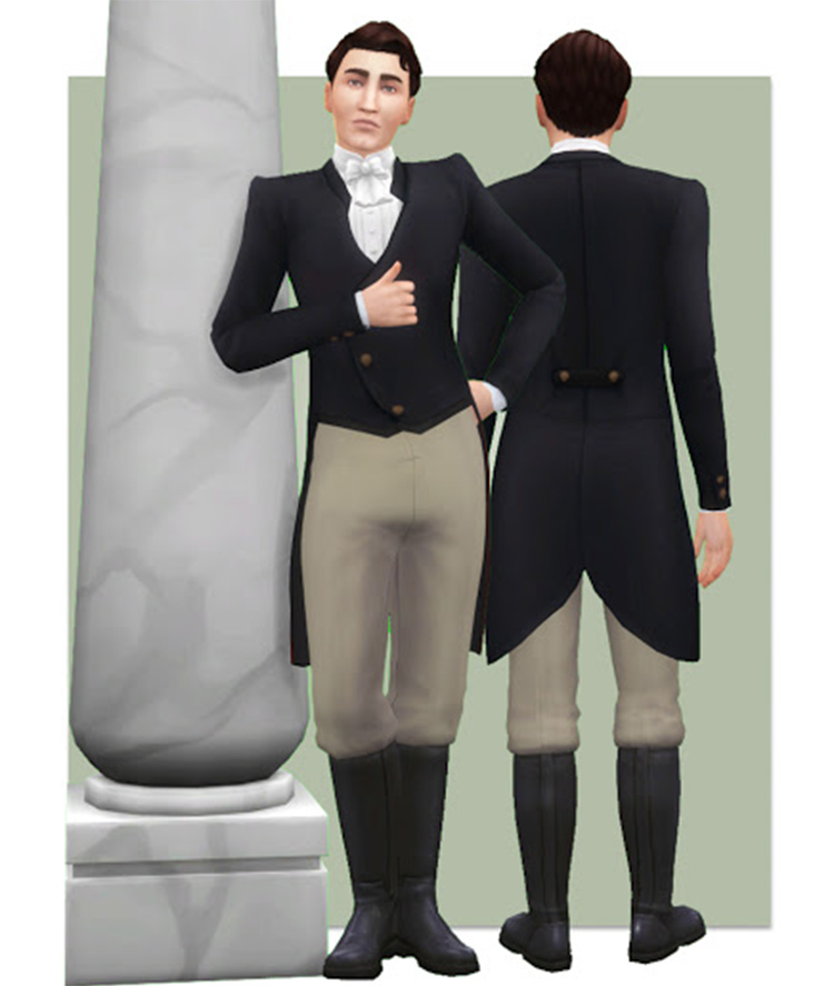 Regency Suit Cc For Sims 4