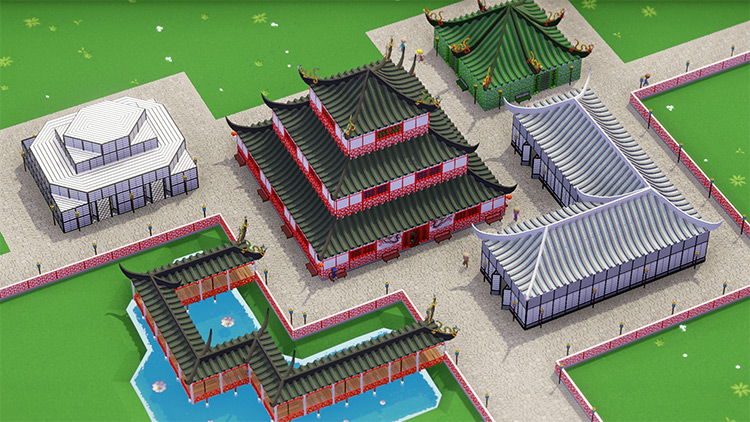 Asia Pack Parkitect Mod